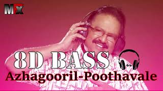 Azhagooril poothavale 8d bass song