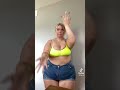 Cute Bbw Girl Dancing Short Shorts Tiktok Fyp Plussize Subscribe Bbw