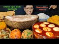 Eating Different Types Of Bharta Spicy Egg Masala Lemon Rice Big Bites Mukbang