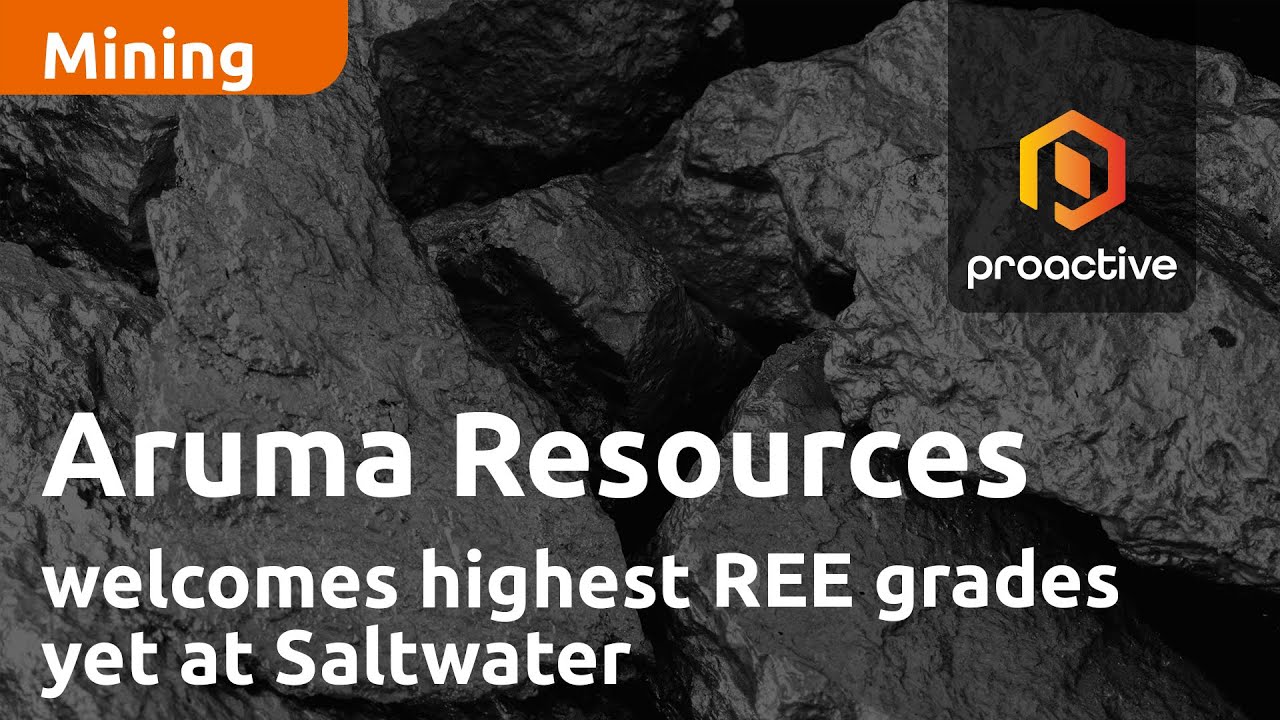 Aruma Resources welcomes highest REE grades yet at Saltwater