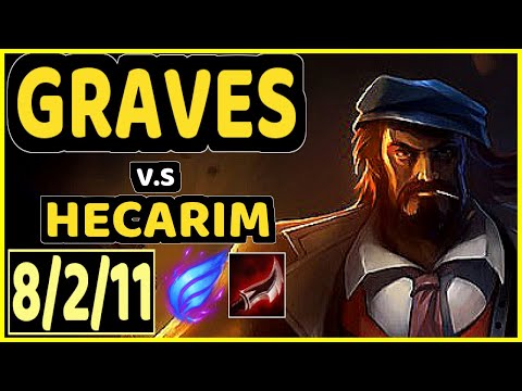 RAZORK (GRAVES) vs HECARIM - 8/2/11 KDA JUNGLE CHALLENGER GAMEPLAY - EUW