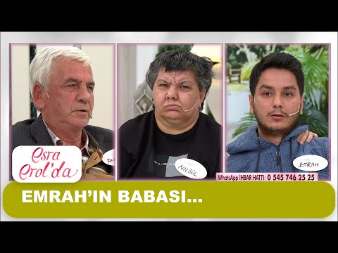 DNA testi sonucuna göre Ahmet Filiz, Emrah'ın babası! - Esra Erol'da 23 Ekim 2020