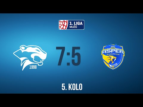 PANTHERS OTROKOVICE - Asper Šumperk (1. liga mužů, Základní část, 5.kolo)
