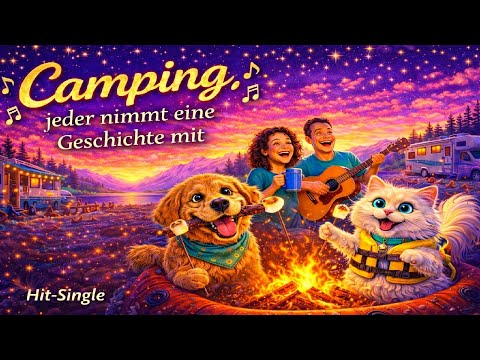 Campingplatz - jeder nimmt eine Geschichte mit #Song #🚐🏕️🚎# Kleine Pannen - Große Erinnerungen 🚐