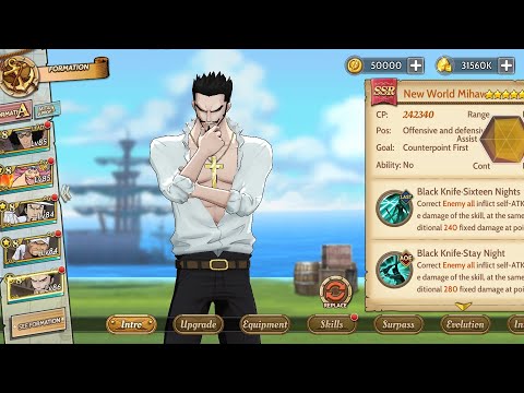 Gacha Mihawk New World with 60 Tickets & 190K Fancy Diamond | One Piece Burning Will