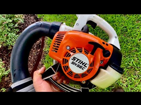 Stihl SH 56C Shredder Vac Review - Demo @Stihl