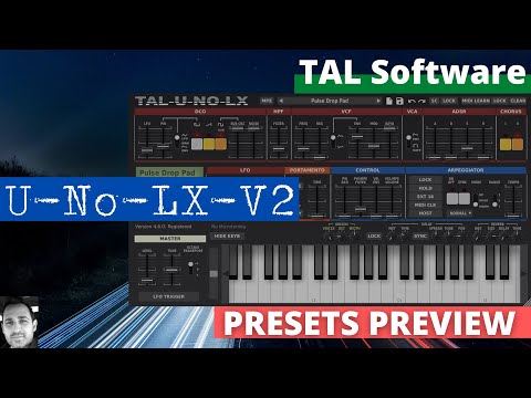 TAL U-No-LX-V2 | Presets Preview (No Talk)