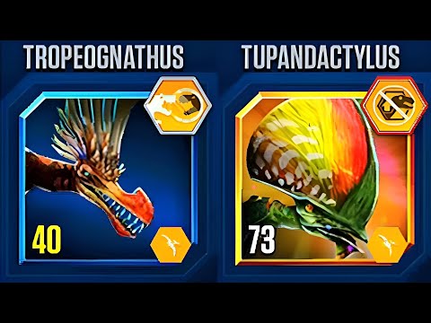 WHEN COMMON VS LEGENDARY AND HYBRIDS | JURASSIC WORLD THE GAME