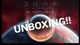 Dune Imperium (Uprising) Bloodlines UNBOXING