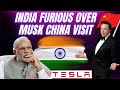 Musk's visit to China was a much-needed win for Tesla - but India is mad