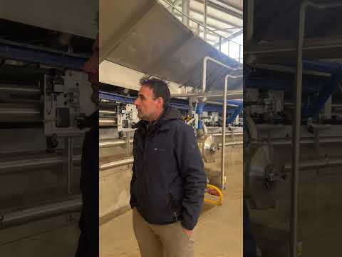 Mega construcción de un Tambo Rotativo De Laval del Grupo Chiavassa