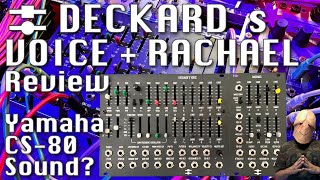 Video thumbnail for Black Corporation Deckard`s Voice +Rachael Yamaha CS-80 Clone Penishead Review Eurorack by Penishead