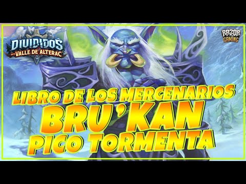 Hearthstone | Libro de los Mercenarios | BRU´KAN