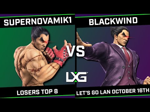 Supernovamik1 (Kazuya/Mega Man) vs Blackwind (Ike/Kazuya) - LXG Let's Go LAN October 16th
