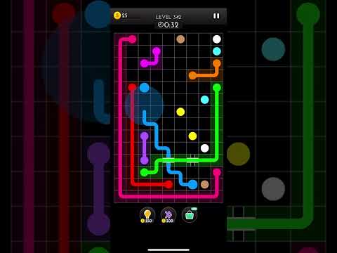 Dot knot - Line & colour puzzle Level 342 - YouTube