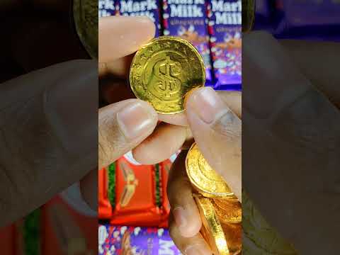 😲Gold Coin Chocolate ?? 😲 #candy #shorts #somanycandies