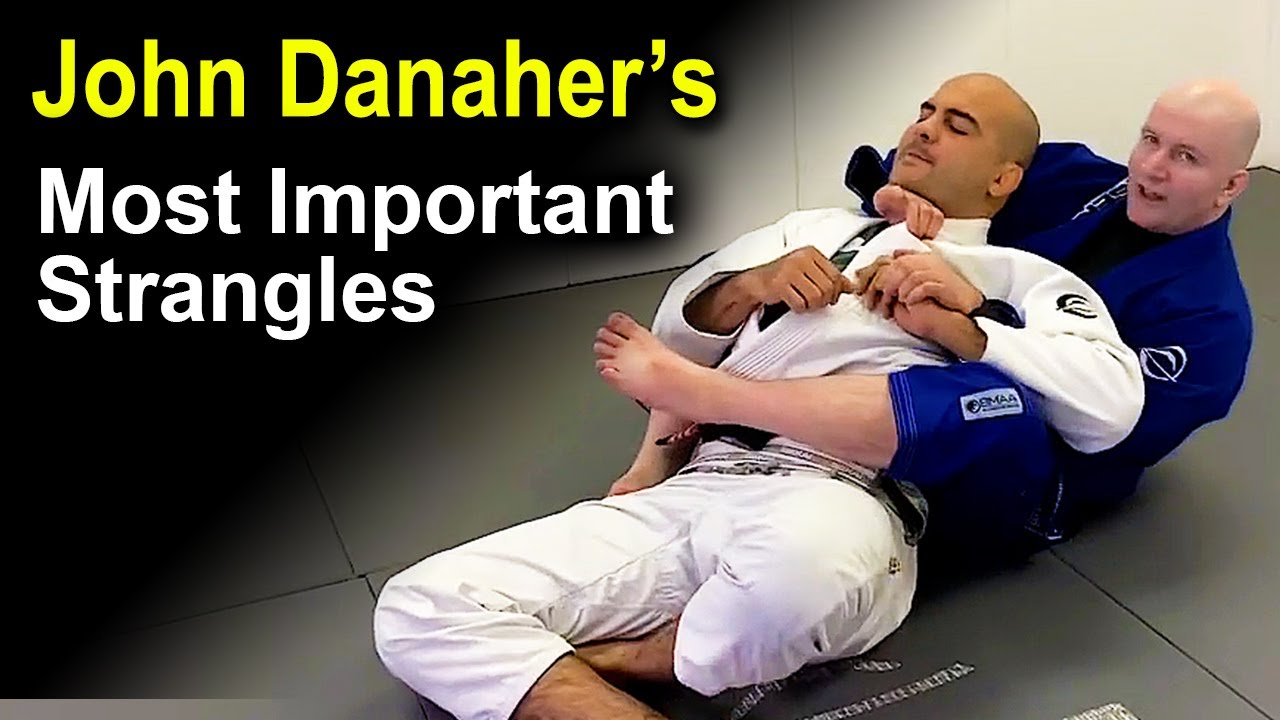 3 Most Important Jiu Jitsu Strangles (Chokes) by John Danaher