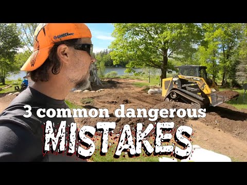 How NOT to run a skid steer