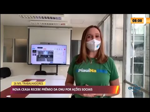 Nova Ceasa recebe prêmio da ONU por ações sociais 28 04 2021