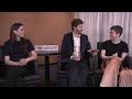 THE ADULTS Interview with Sophia Lillis , Michael Cera & Hanna Gross  growing up - having fun at set