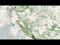 Plitvice Routenanimation 