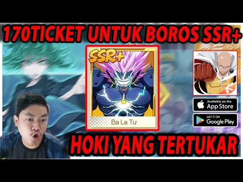 🔥🔥170TICKET UNTUK SSR+ BOROS!! [HOKI YANG TERTUKAR DI PRIVATE] - ONE PUNCH MAN:The Strongest