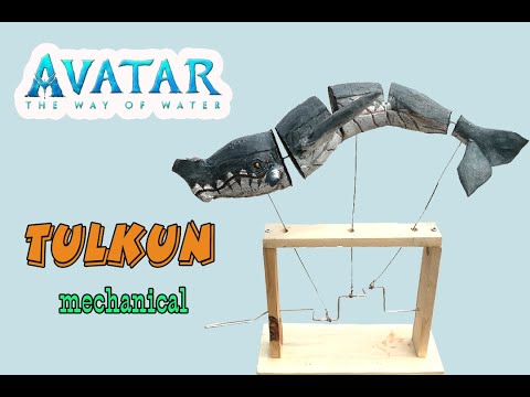 Mô Hình Con Rối Theo Siêu Phẩm AVATAR 2 : The Way Of Water - Tulkun Mechanical #avatar2