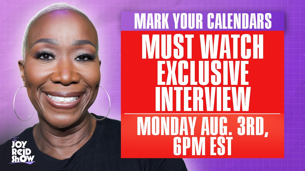 🚨 A MUST WATCH EXCLUSIVE INTERVIEW – This Monday! Mayor Zohran Mamdani | The Joy Reid Show