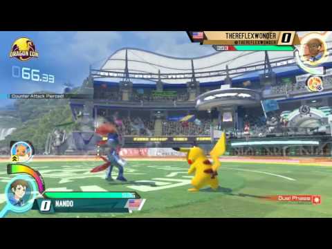 Momocon 2016: Pokken Tournament - TheReflexWonder vs Mando - Winners Quarters