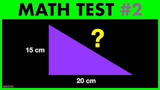 MATH TEST |Math Problem Solving Questions