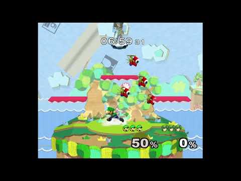 MoaL 400 Winners Round 2 - Funmachine (Luigi) vs. Charlie Brown (Marth) - SSBM Singles