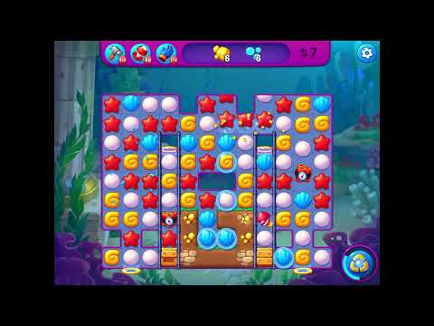 Fishdom Very Hard level 6673 no boosters フィッシュダム ベリーハード [Friend's]