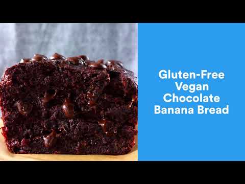 Gluten-Free Vegan Chocolate Banana Bread