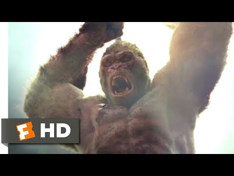 Rampage (2018) - George vs. Lizzie Scene (10/10) | Movieclips