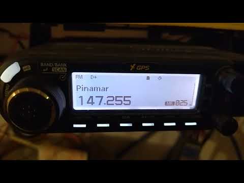 17 Oct 2025 - LU8DLW vía Repetidor Pinamar (Buenos Aires) - 147.255 mhz, escuchado desde Montevideo