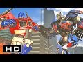 Transformers Movie Optimus Prime VS G1 Optimus Prime Fight Scene Animation