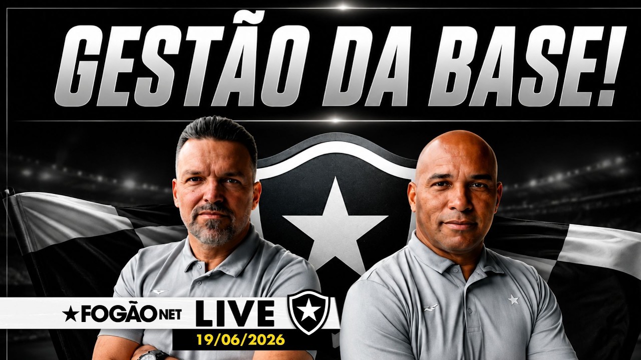 LIVE | Botafogo reforça gestão da base; Danilo desperta interesse da Roma