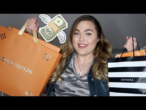 Rodeo Drive Haul (I'm broke now) | Louis Vuitton & Sephora Video