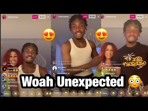 Itsahnamac Instagram Live With Rappper Lil TJay !🧡June 22nd 2020