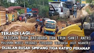 Download lagu ANTRIAN PANJANG DARI PAGI SAMPAI SORE Dua truk hin... mp3
