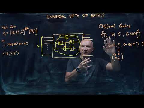 IQIS Lecture 3.9 — Universal sets of gates (for multiple qubits)