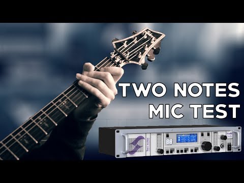GEAR TEST DRIVE | Reviewing Two Notes Torpedo Studio mics (high gain tones!)