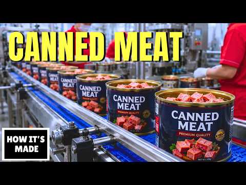 How Canned Meat Is Made — Two Ingredients and Five Years