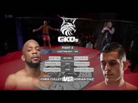 GKO9 - Chris Culley vs  Adrian Diaz