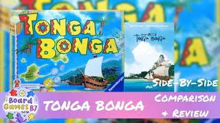 Tonga Bonga Board Game Overview, Side-By-Side Comparison & Review