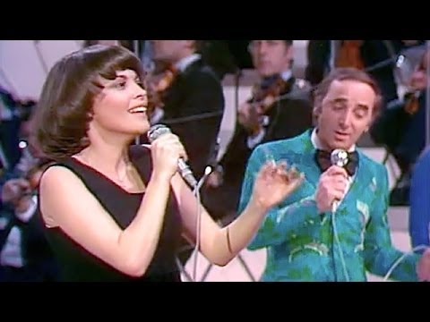 Mireille Mathieu et Charles Aznavour - Celui Que J'Aime (Top À Charles Aznavour, 19.05.1973 )