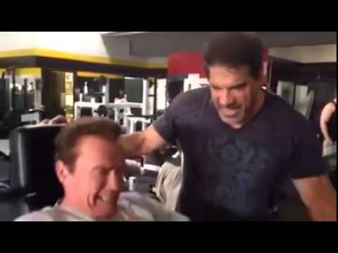 The greatest rivals in bodybuilding history  Arnold Schwarzenegger the Terminator and Lou Ferrigno t