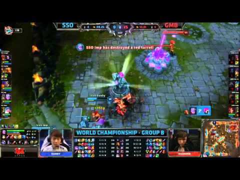 SSO vs GMB -  Worlds 2013 Group Stage D6 Recap