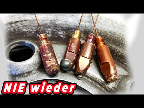 So brennt DIR nie wieder der Draht in der Düse fest! MAG Schweißen