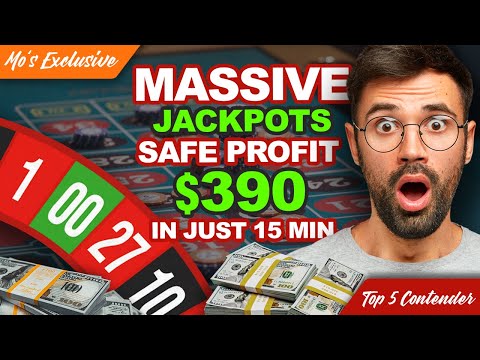 MAX WIN - ROULETTE STRATEGY MADE $390+ IN 15 MIN. | NEW  INSANE SYSTEM WINS IN CASINO - Bet With MO